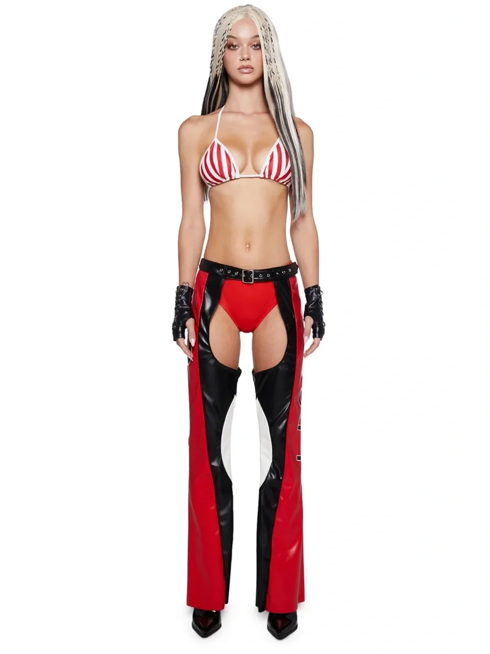 Dolls Kill “Too Nasty” Christina Aguilera / X-Tina Dirrty Inspired Costume & Wig